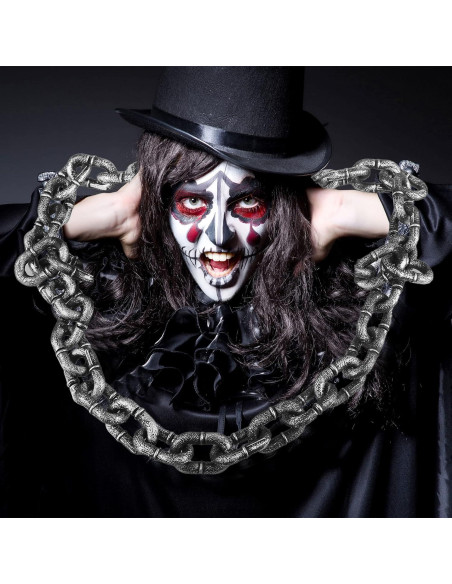 Cadenas de Halloween Haconba 2 Piezas 1.8m Decorativas Cadenas de Halloween Haconba 2 Piezas 1.8m Decorativas