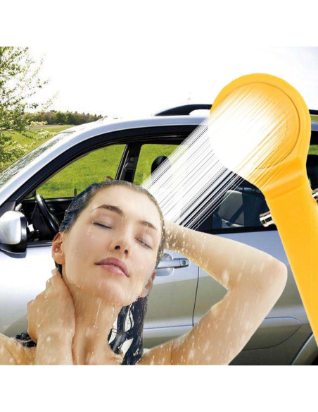 Ducha Portátil HiVehicle 12V con Bomba y Filtro - Naranja Ducha Portátil HiVehicle 12V con Bomba y Filtro - Naranja