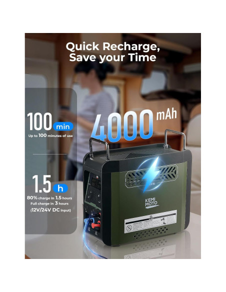 Calentador de Agua Portátil KEMIMOTO 6KW 20,000 BTU Camping Calentador de Agua Portátil KEMIMOTO 6KW 20,000 BTU Camping