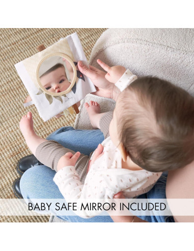 Libro Suave Sensorial para Bebés ZICOTO - Animales 0-18 Meses