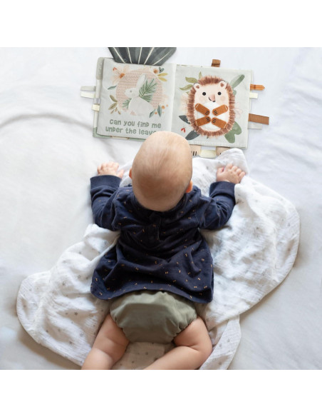 Libro Suave Sensorial para Bebés ZICOTO - Animales 0-18 Meses Libro Suave Sensorial para Bebés ZICOTO - Animales 0-18 Meses