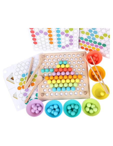 Juego de Clasificación de Colores y Formas QZMTOY - Juguete Montessori Juego de Clasificación de Colores y Formas QZMTOY - Juguete Montessori