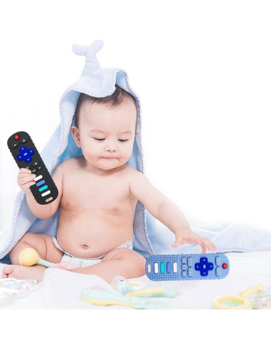 Mordedor para Bebés Control Remoto Silicona Libre de BPA