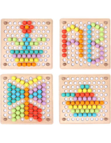 Juego de Clasificación de Colores y Formas QZMTOY - Juguete Montessori