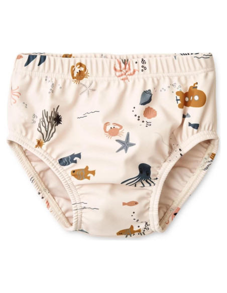 Pañal de natación reutilizable HOMILLE 12-18M Vida Marina Pañal de natación reutilizable HOMILLE 12-18M Vida Marina