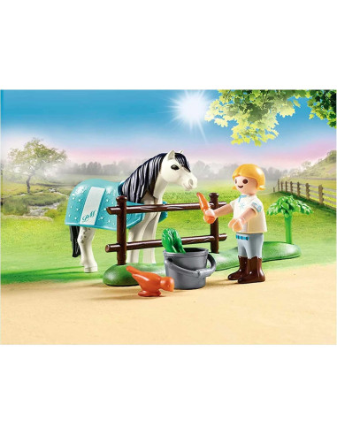 Juguete Pony Clásico Coleccionable Playmobil 70522