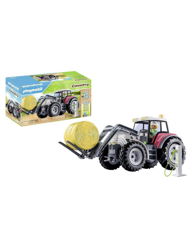 Tractor Grande Playmobil 71305 con Estación de Carga