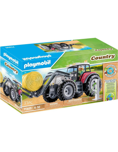 Tractor Grande Playmobil 71305 con Estación de Carga