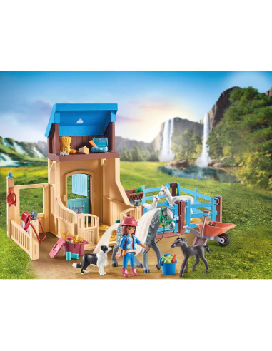 Establo de Ponis PLAYMOBIL 71353 con Amelia y Whisper