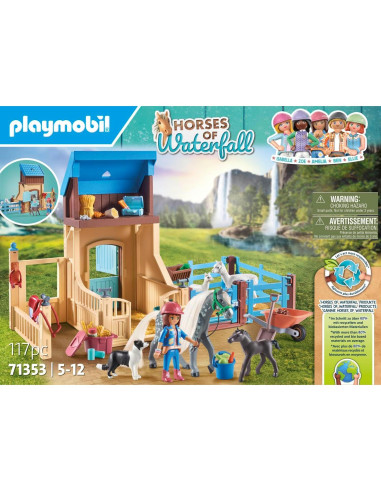 Establo de Ponis PLAYMOBIL 71353 con Amelia y Whisper