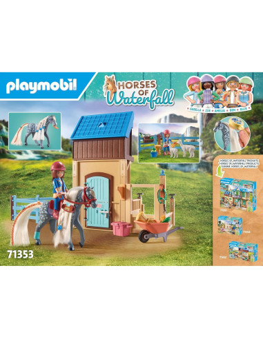 Establo de Ponis PLAYMOBIL 71353 con Amelia y Whisper