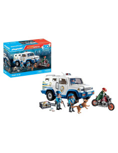 Playmobil 71597 Furgón Blindado con Policías y Ladrón