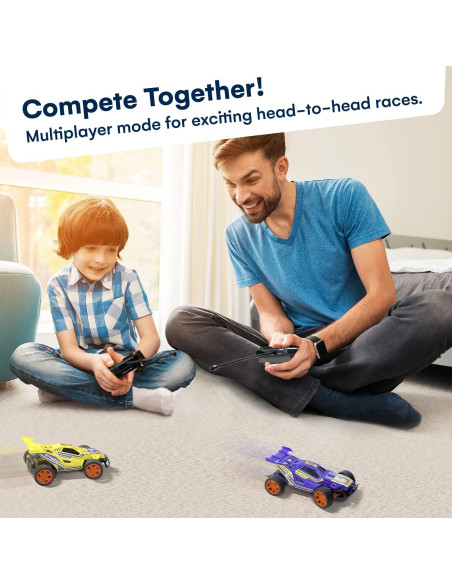 Set de 2 Coches de Control Remoto Kidzlane para Niños Set de 2 Coches de Control Remoto Kidzlane para Niños