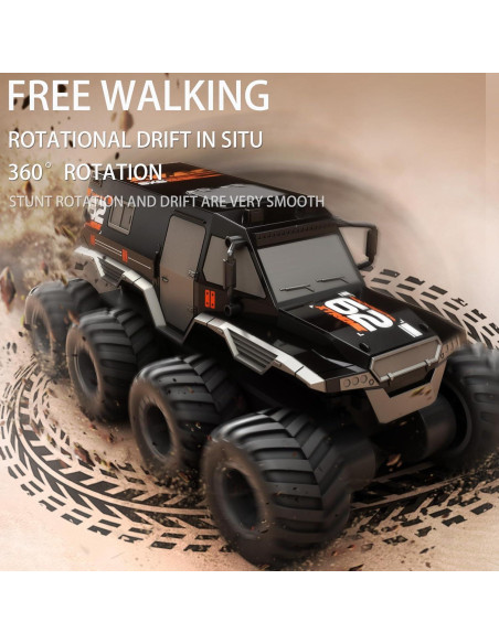 Coche RC Anfibio 1:12 KB KAIBO Negro 25KM/H 4WD Coche RC Anfibio 1:12 KB KAIBO Negro 25KM/H 4WD