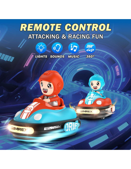 Coche de Control Remoto SIMREX 111-421A con Luz y Música Coche de Control Remoto SIMREX 111-421A con Luz y Música