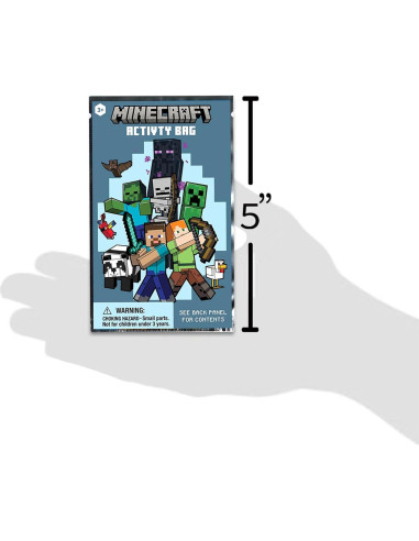 Paquete de Fiesta Minecraft 24 Mini Paquetes con Libros y Stickers