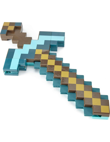 Mattel Minecraft Espada y Pico Diamante 2-en-1 Infantil Mattel Minecraft Espada y Pico Diamante 2-en-1 Infantil