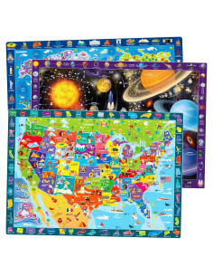 Rompecabezas Educativos QUOKKA 100 Piezas Mapa Mundial