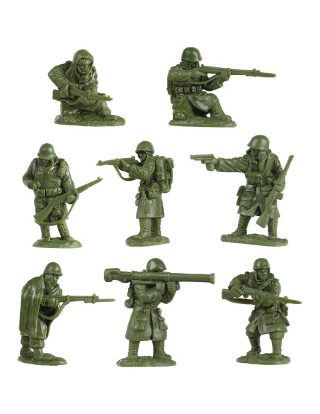 Set de 16 Figuras Soldados EE.UU. Invierno BMC Toys Set de 16 Figuras Soldados EE.UU. Invierno BMC Toys