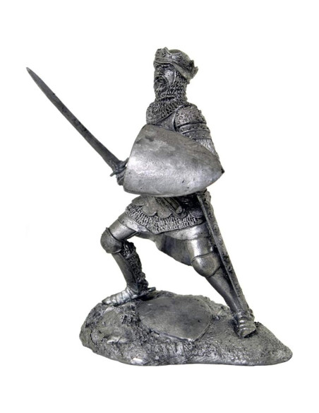 Soldado de Juguete Rey Ricardo I 54mm Metal Colección Soldado de Juguete Rey Ricardo I 54mm Metal Colección