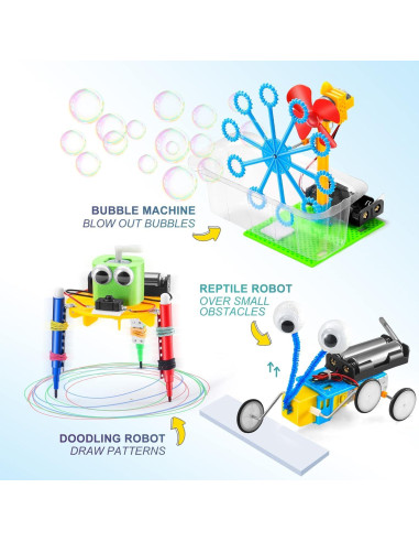 Kit de Ciencia Robótica STEM BeAndge para Niños 8-12 Años