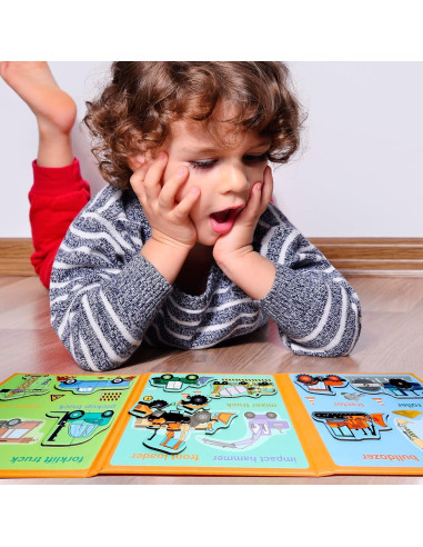 Rompecabezas Magnéticos Infantil Yunhe 12 Piezas 20x60 cm