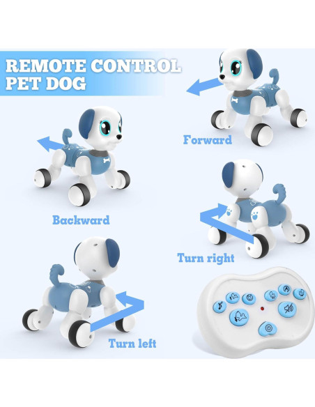 Perro Robot Control Remoto Britik 18.5x18.5x17.5cm Perro Robot Control Remoto Britik 18.5x18.5x17.5cm