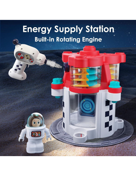 Juguete Cohete Espacial iPlay, iLearn 1.21 kg, STEM 3-8 años Juguete Cohete Espacial iPlay, iLearn 1.21 kg, STEM 3-8 años