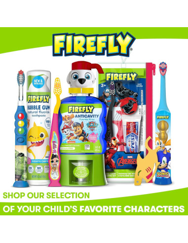 Cepillo de Dientes Eléctrico Firefly Transformadores 3D