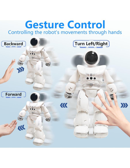 Robot Control Remoto Programable ShanTou 15x8x27cm Gris Robot Control Remoto Programable ShanTou 15x8x27cm Gris