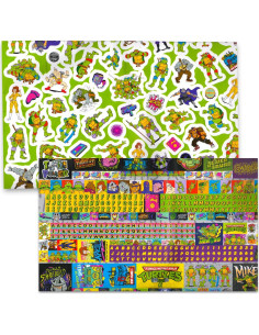 Juego de Actividades Tortugas Ninja TMNT con Libro y Stickers 2