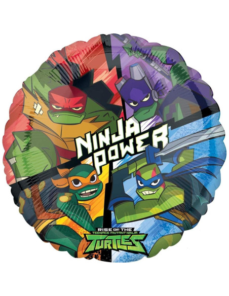 Globos de Fiesta TMNT Anagram - Paquete de 7 Globos Globos de Fiesta TMNT Anagram - Paquete de 7 Globos