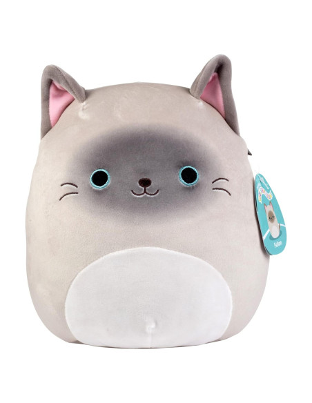 Squishmallows Felton Gato Siamés 25 cm Peluche Suave Squishmallows Felton Gato Siamés 25 cm Peluche Suave