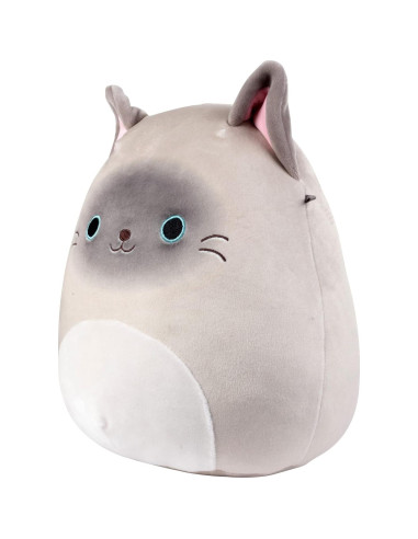 Squishmallows Felton Gato Siamés 25 cm Peluche Suave