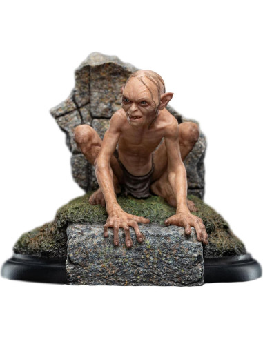 Estatua Mini Gollum Weta Workshop - El Señor de los Anillos 22.6 cm