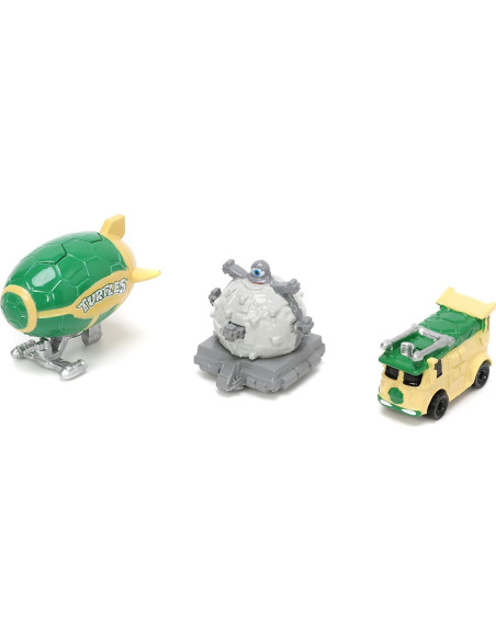 Tortugas Ninja Jada Toys Paquete de 3 Autos de Metal Tortugas Ninja Jada Toys Paquete de 3 Autos de Metal
