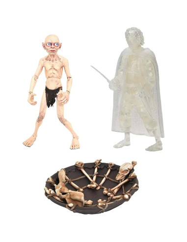 Set de Figuras de Acción Frodo y Gollum Diamond Select Toys