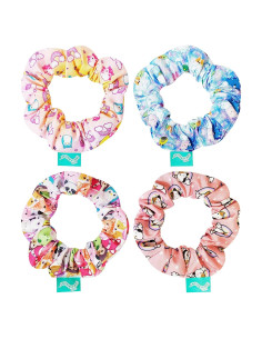 Scrunchies LUV HER para Niñas - 4 Grandes Personajes