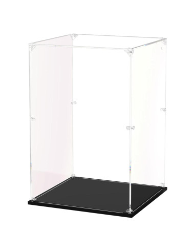 Caja de Exhibición Acrílica Transparente Dofopo 22x22x32 cm