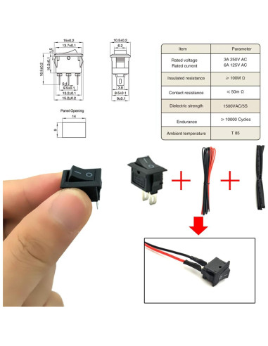Kit de Motores de CC EUDAX 18 para Juguetes DIY 3V 24000RPM