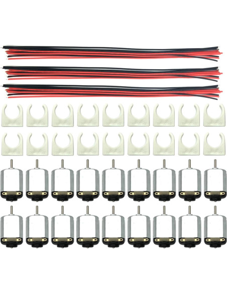 Kit de Motores de CC EUDAX 18 para Juguetes DIY 3V 24000RPM Kit de Motores de CC EUDAX 18 para Juguetes DIY 3V 24000RPM