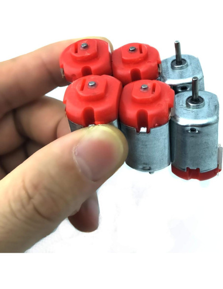 10 Motores DC 130 EUDAX 3V-12V 25000 RPM para Juguetes 10 Motores DC 130 EUDAX 3V-12V 25000 RPM para Juguetes