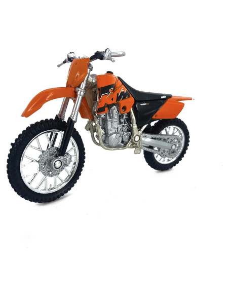Motocicleta Die Cast Welly KTM 450 SX Naranja 1:18 Motocicleta Die Cast Welly KTM 450 SX Naranja 1:18