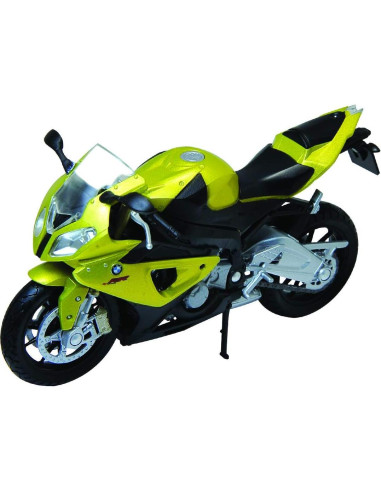 Motocicleta Die Cast Welly Amarilla S1000RR 1:18