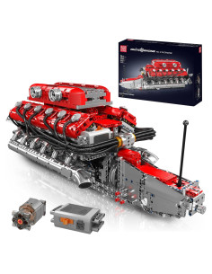 Kit Motor V12 Mould King 3472 Piezas para Adultos
