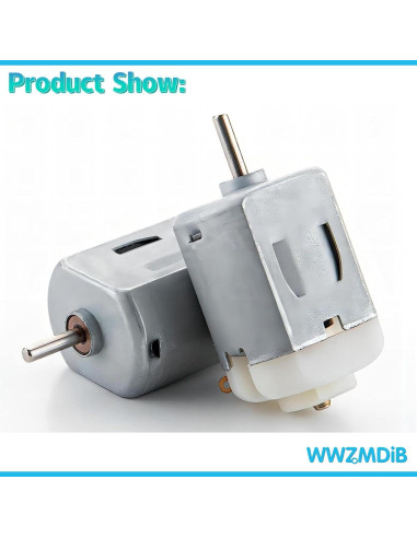 Motor CC 130 WWZMDIB 10 Pcs 24000 RPM 3V-6V Compacto