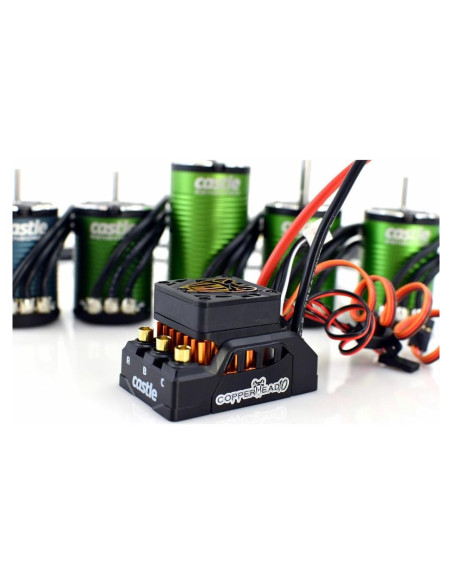 Combo ESC y Motor Sensado Castle Creations Copperhead 10 Combo ESC y Motor Sensado Castle Creations Copperhead 10