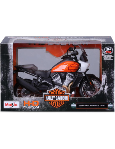Maisto Motocicleta Harley Davidson Pan America 1:12 Detalle