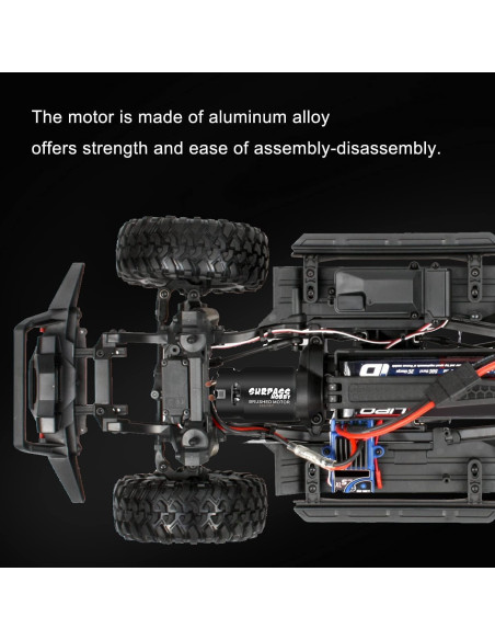 Motor Eléctrico Cepillado SURPASS HOBBY 550 35T 9500 RPM Motor Eléctrico Cepillado SURPASS HOBBY 550 35T 9500 RPM