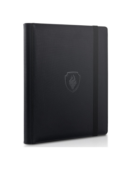 Carpeta de Tarjetas Fabmaker 360 Bolsillos Negra Carpeta de Tarjetas Fabmaker 360 Bolsillos Negra